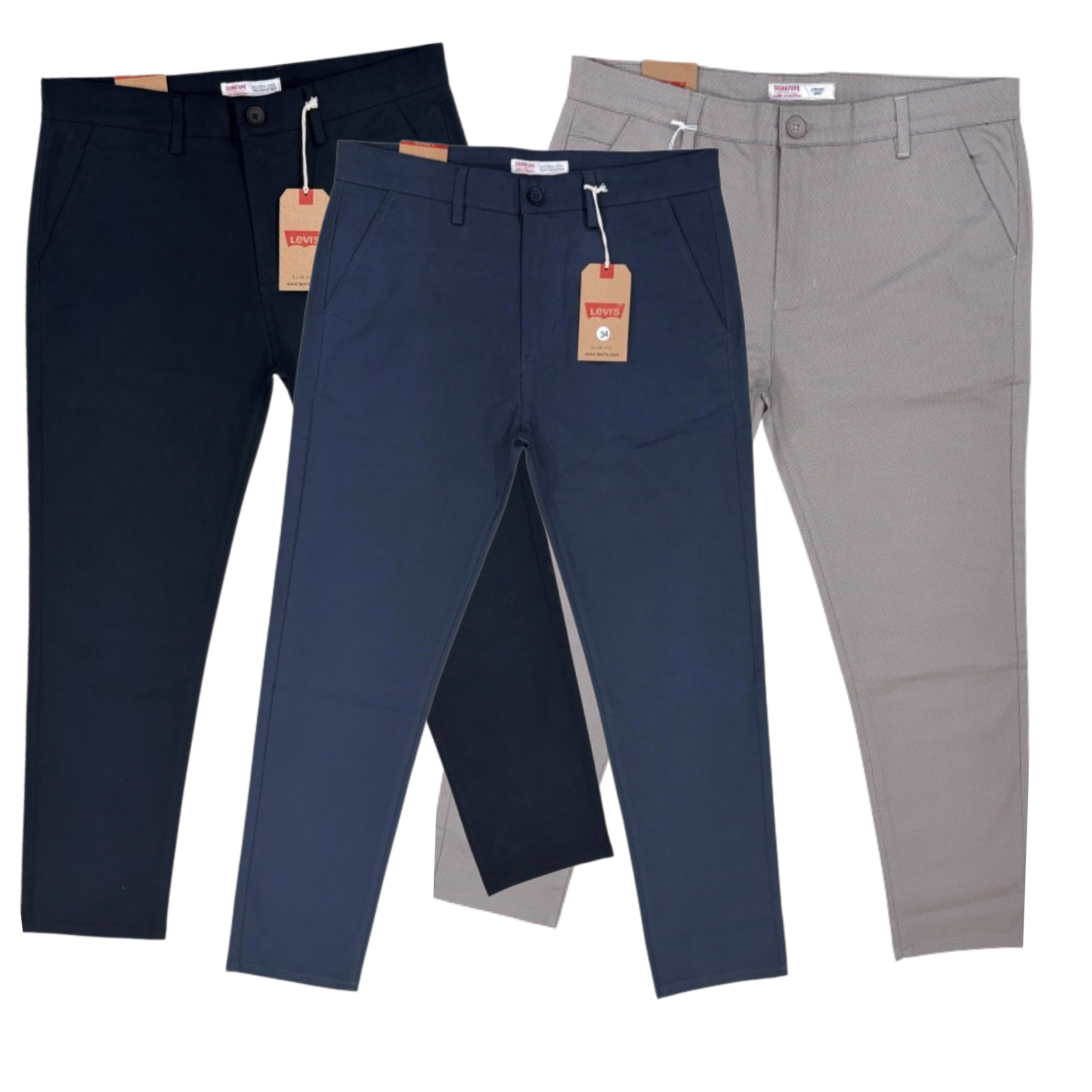 Levis Premium Twill Black-Navvy-Ash