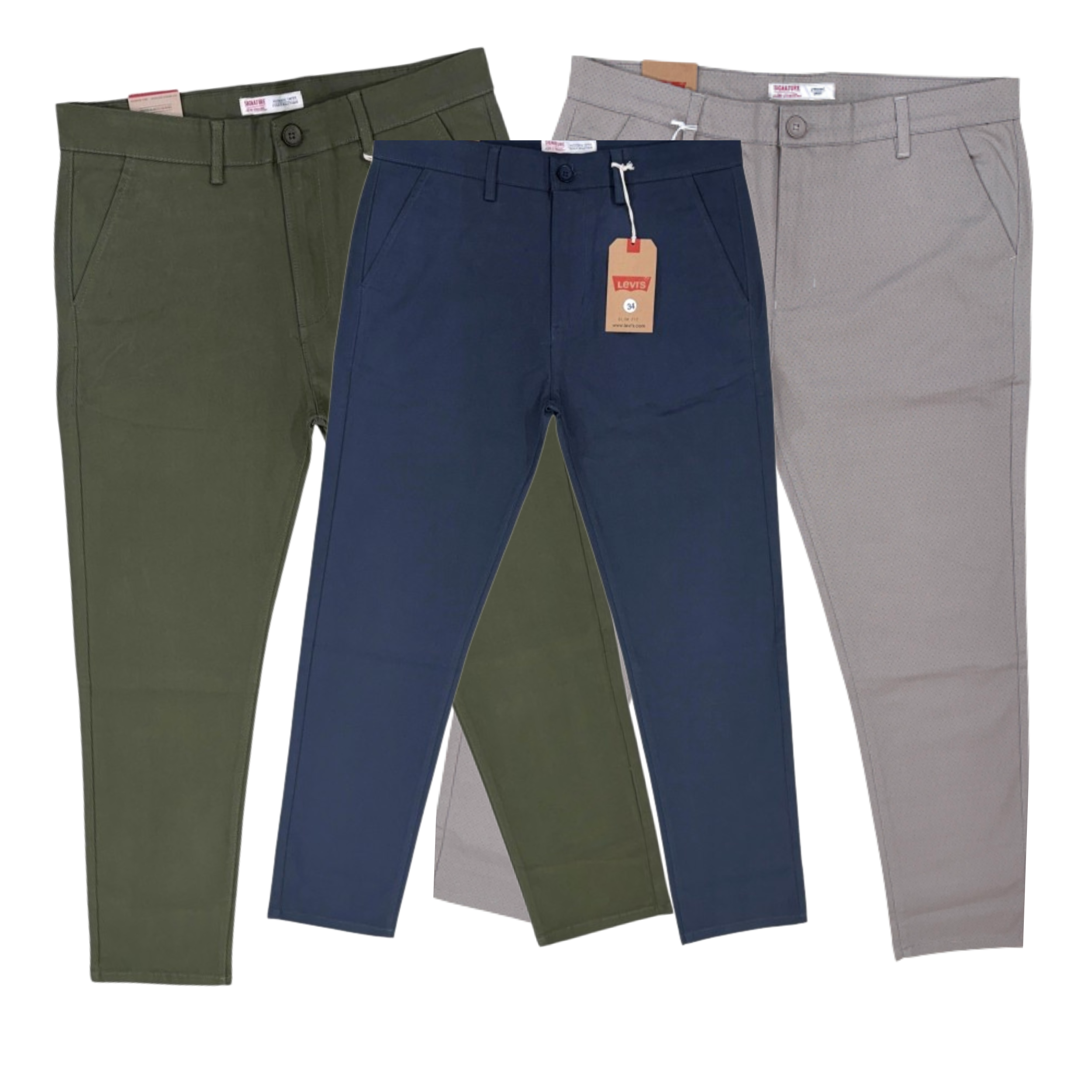 Levis Premium Twill Olive-Navvy-Ash