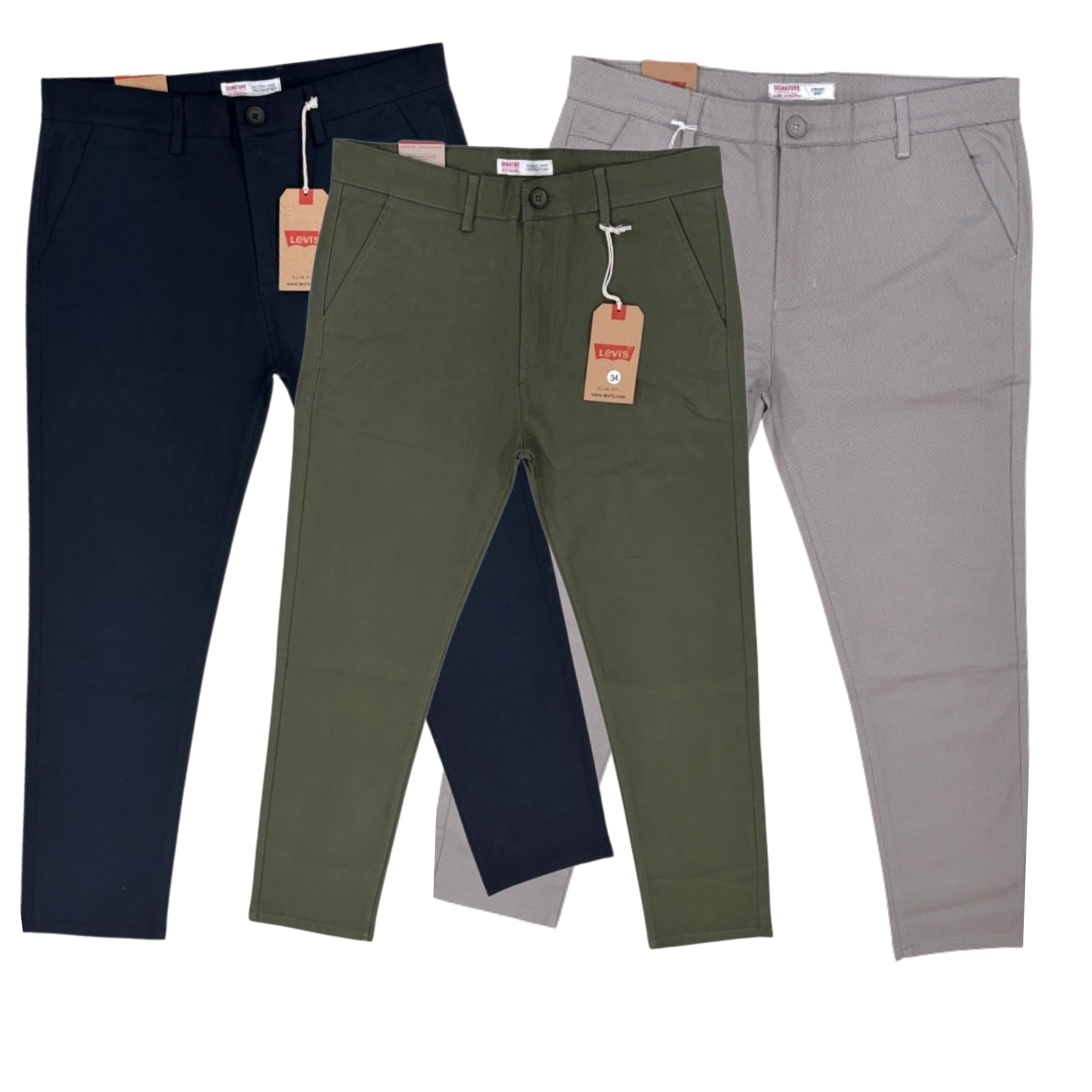 Levis Premium Twill Black-Olive-Ash