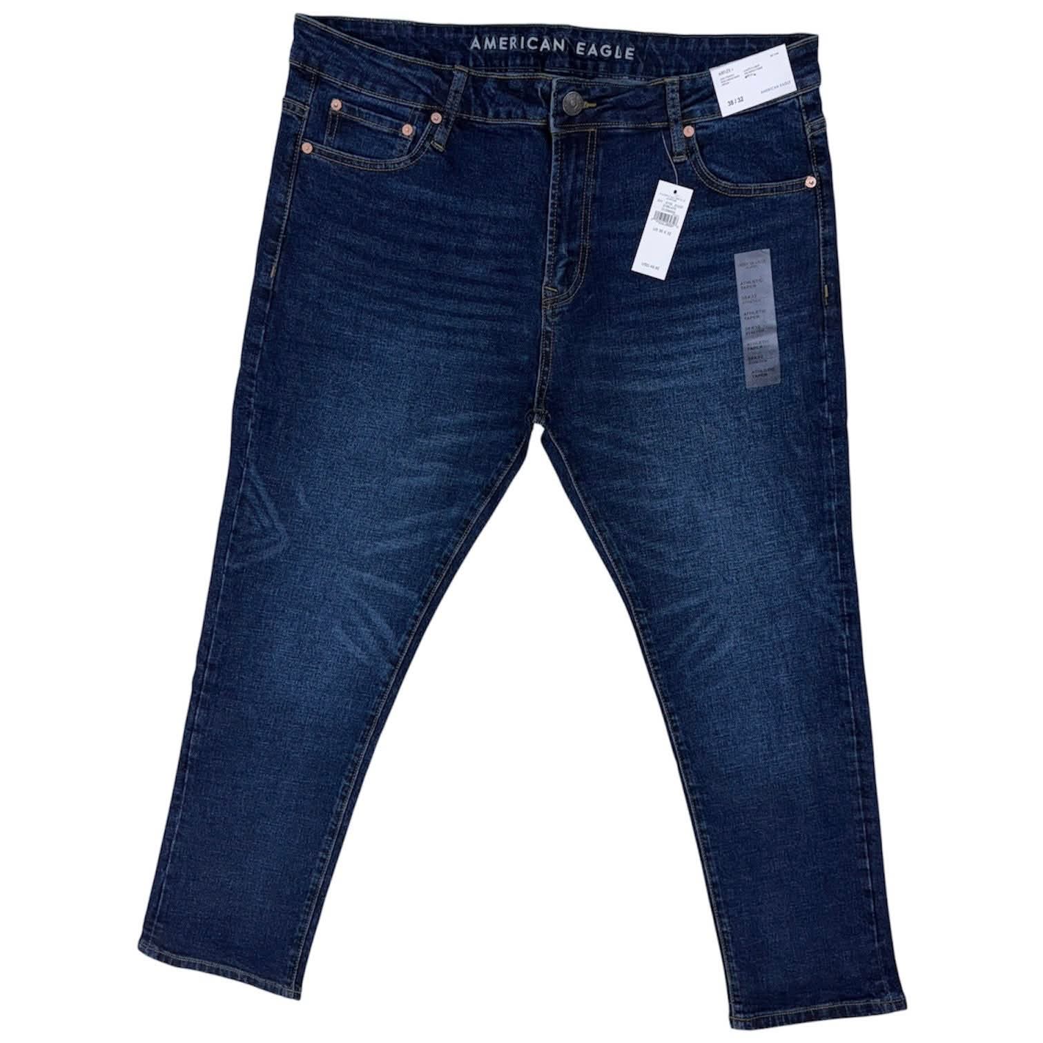 American Eagle Export Denim Deep Blue- Light Blue-Deep Blue Combo