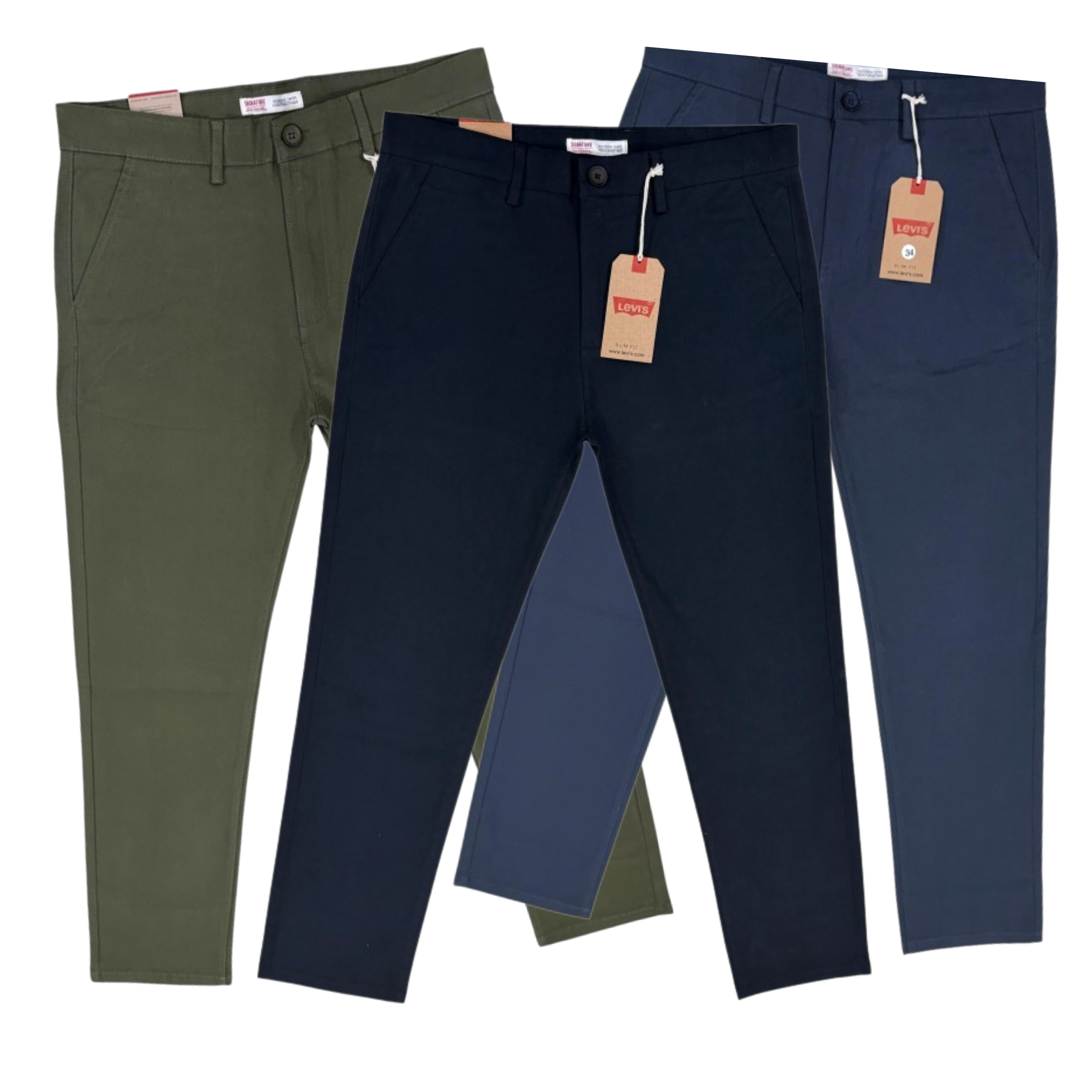 Levis Premium twill Olive-Black-navvy