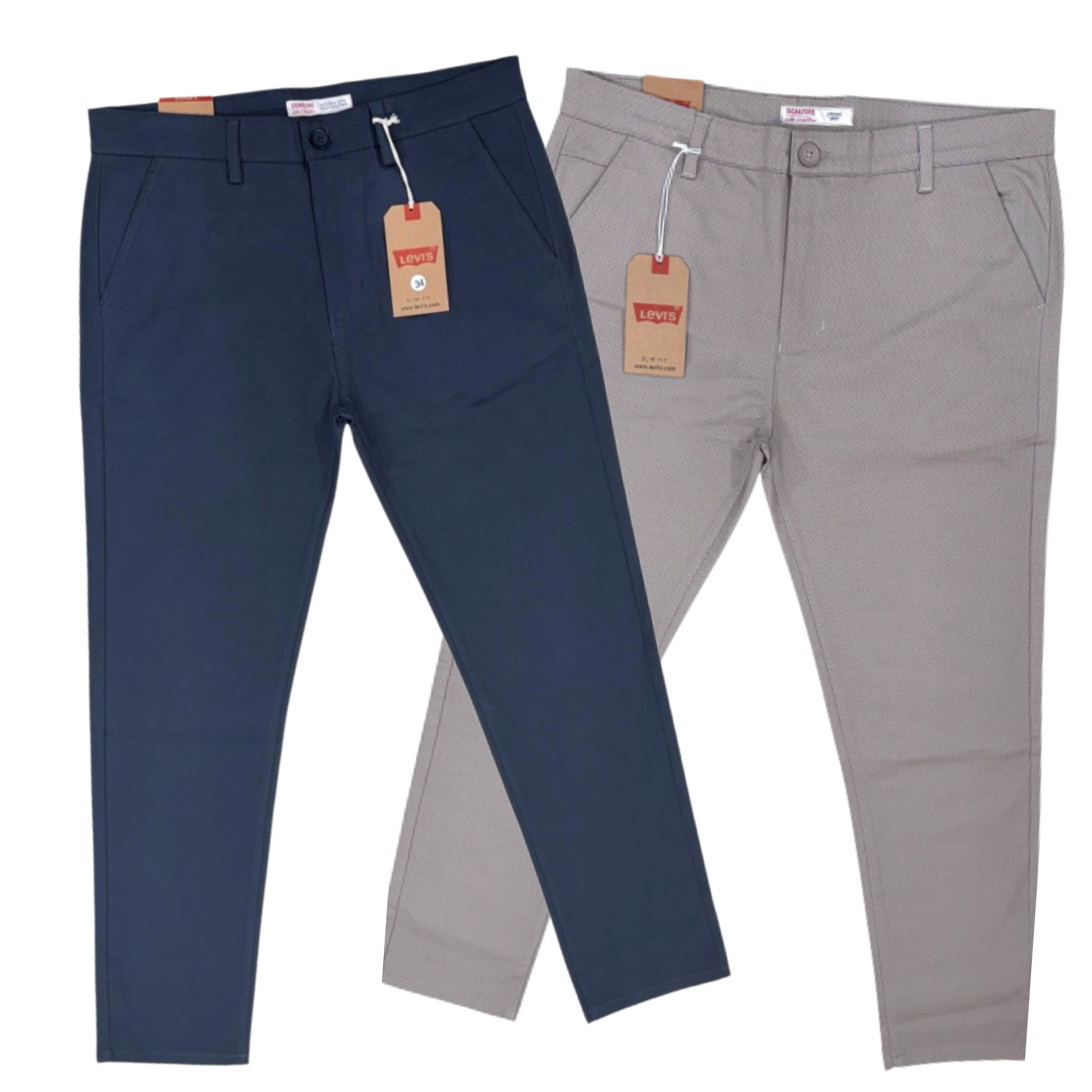 Levis Premium Twill Navy Blue - Beige Ash